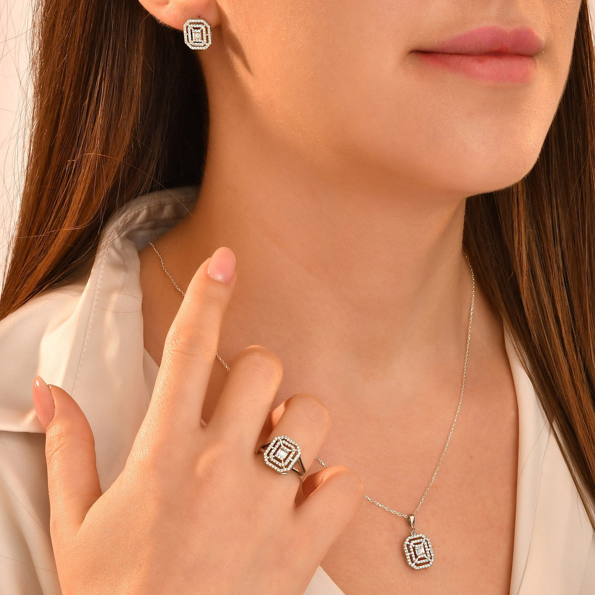 0.35 Carat Baguette Diamond Ring