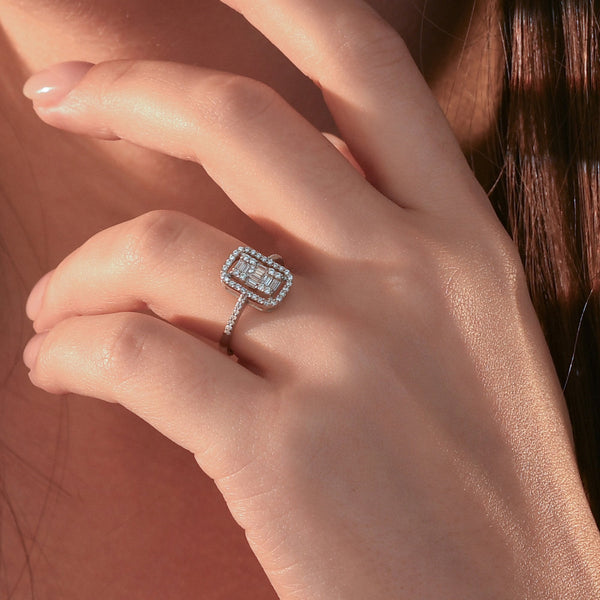 0.30 Carat Baguette Diamond Ring