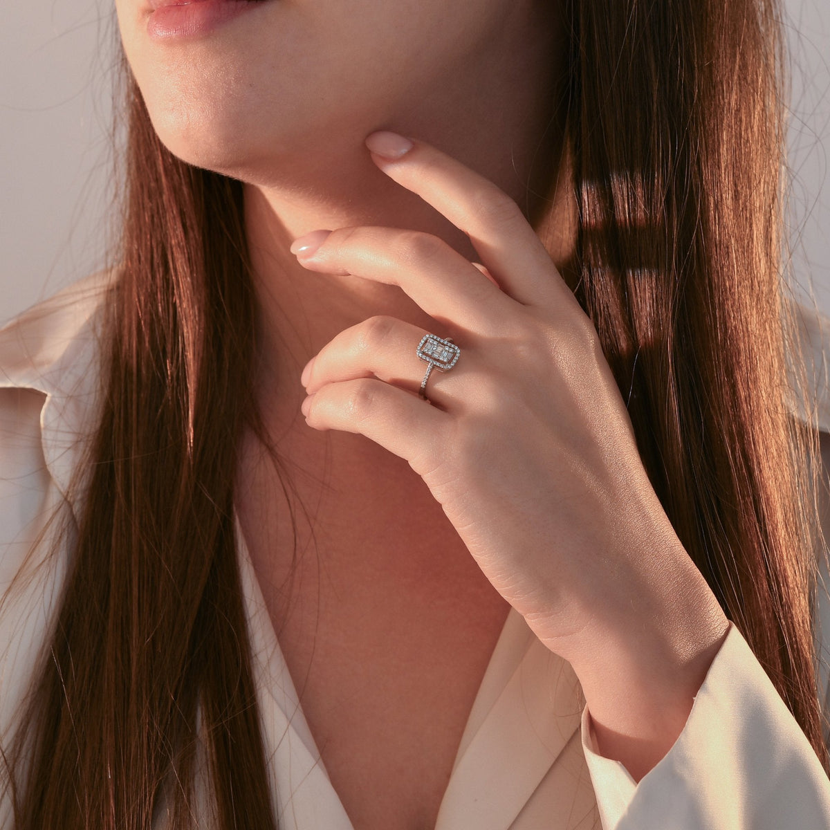 0.30 Carat Baguette Diamond Ring