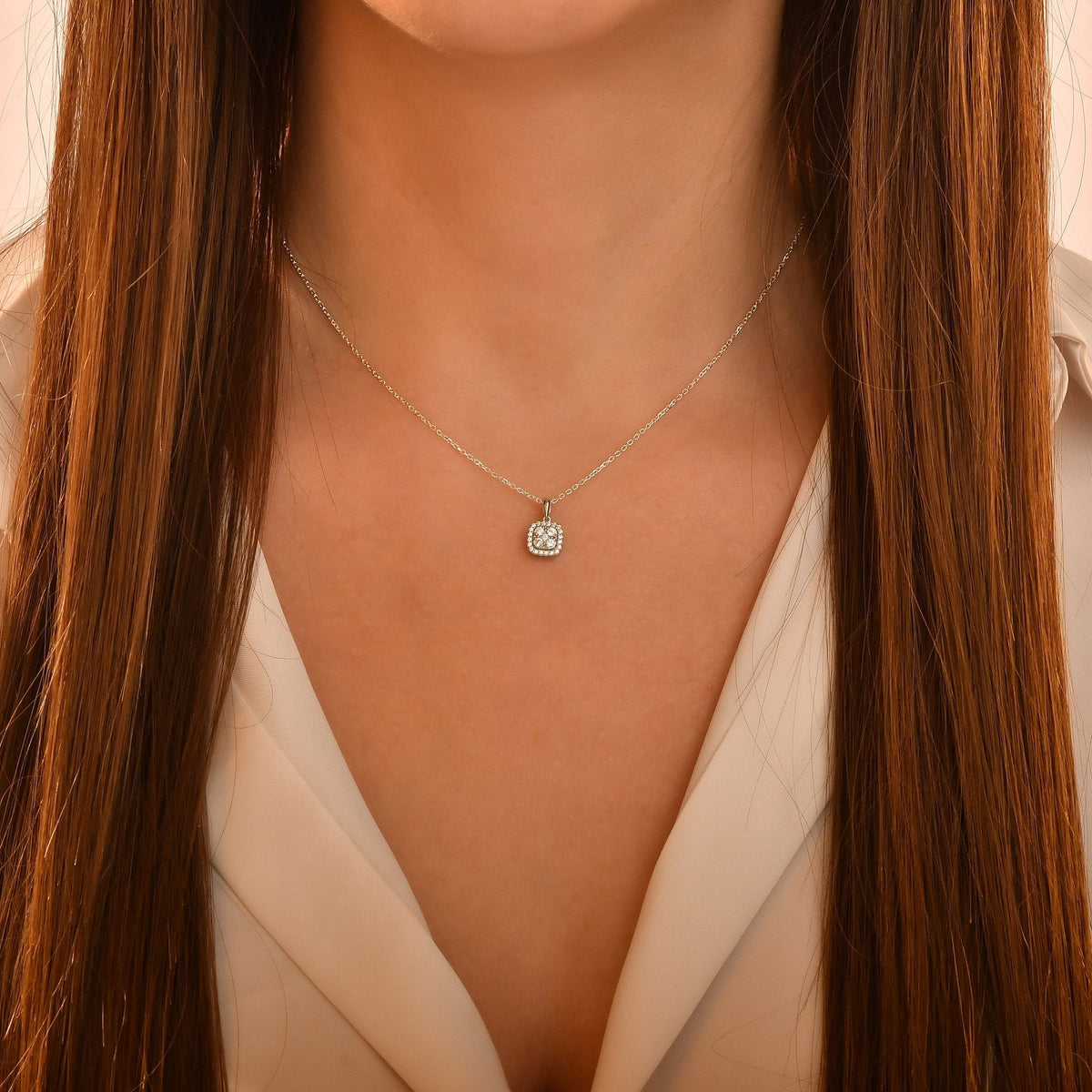0.30 Carat Diamond Necklace
