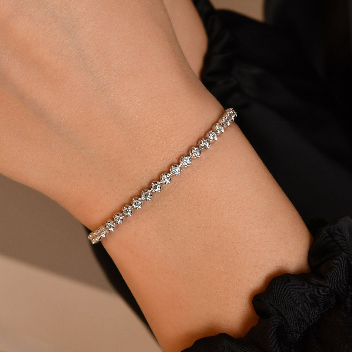 2.55 Carat Diamond Tennis Bracelet
