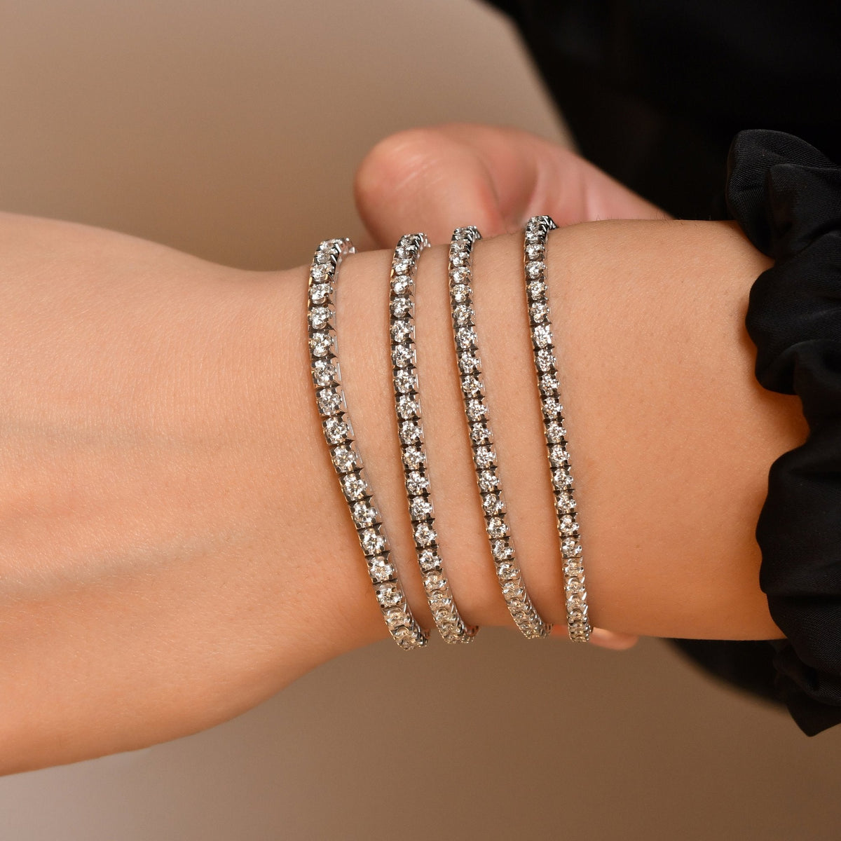 6.30 Carat Diamond Tennis Bracelet