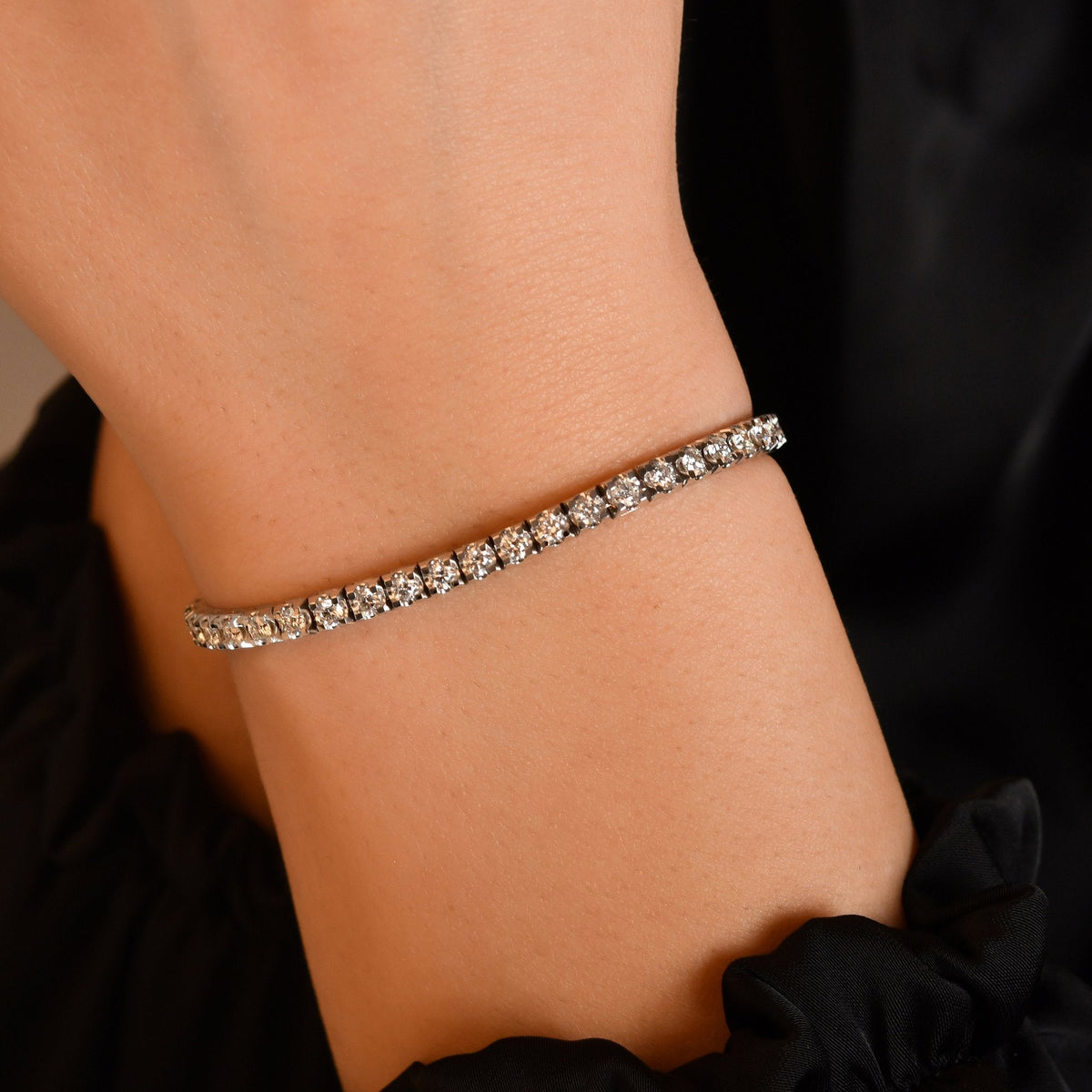 6.30 Carat Diamond Tennis Bracelet