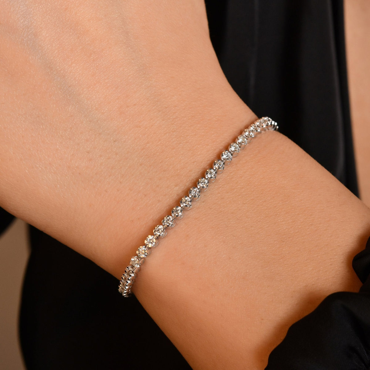 1.95 Carat Diamond Tennis Bracelet