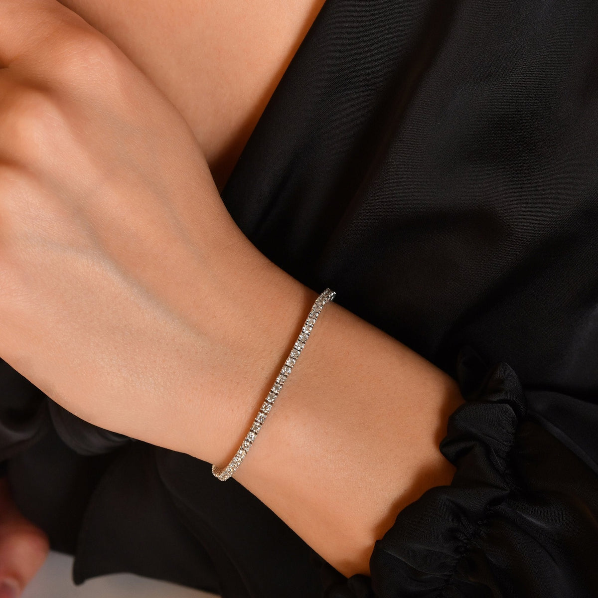 3.00 Carat Diamond Tennis Bracelet