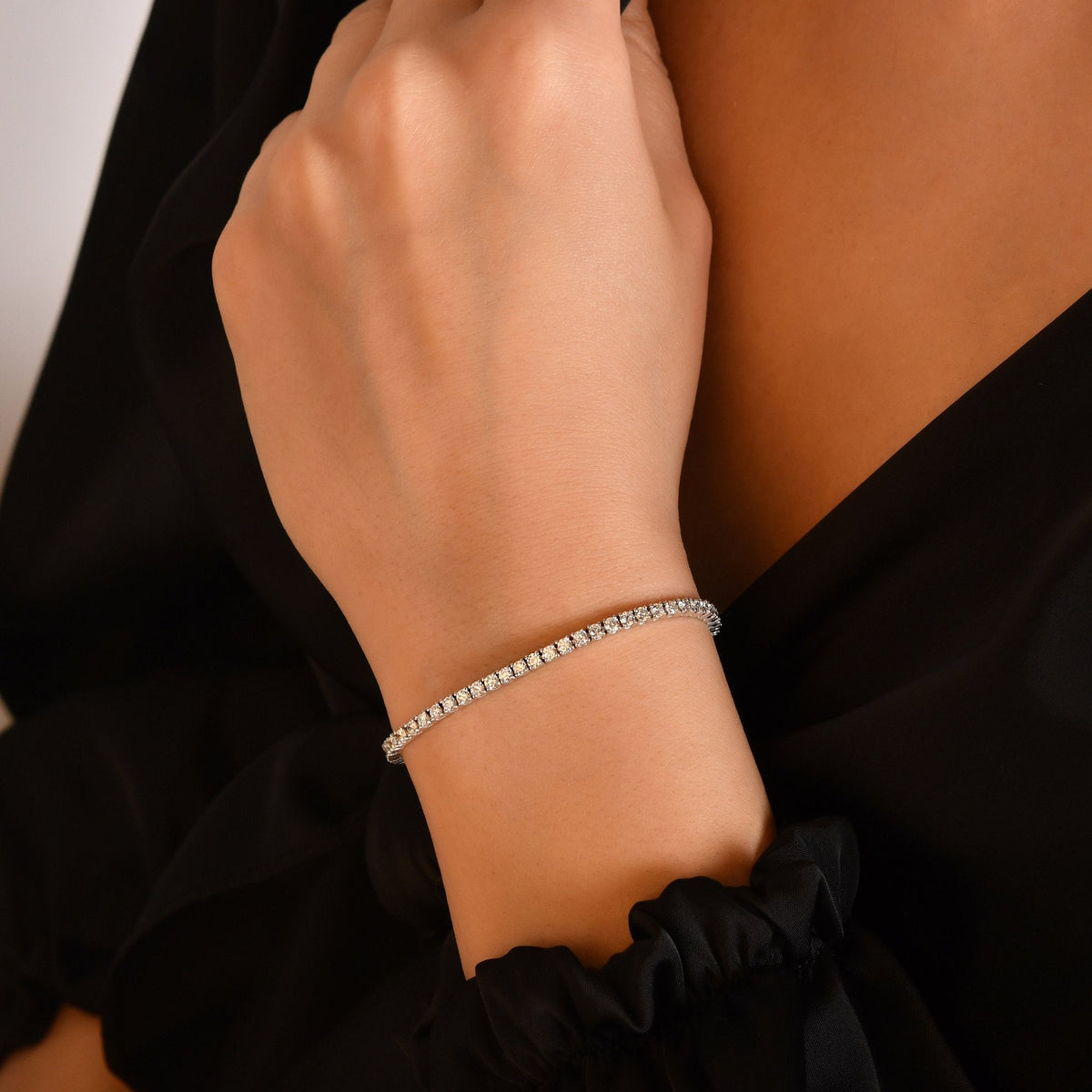 3.00 Carat Diamond Tennis Bracelet