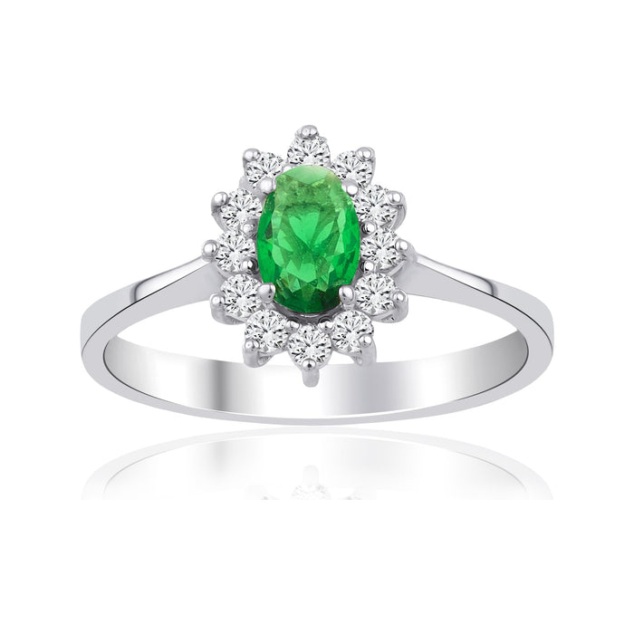 Gemstone and Diamond Rings
