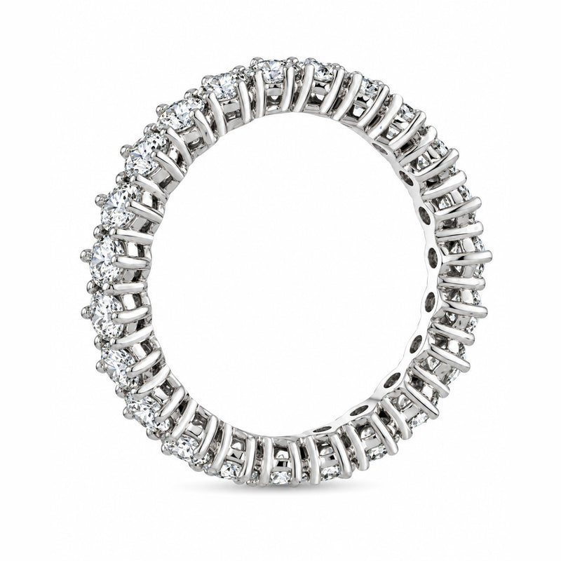 Eternity Ring – Six Prong · White Gold