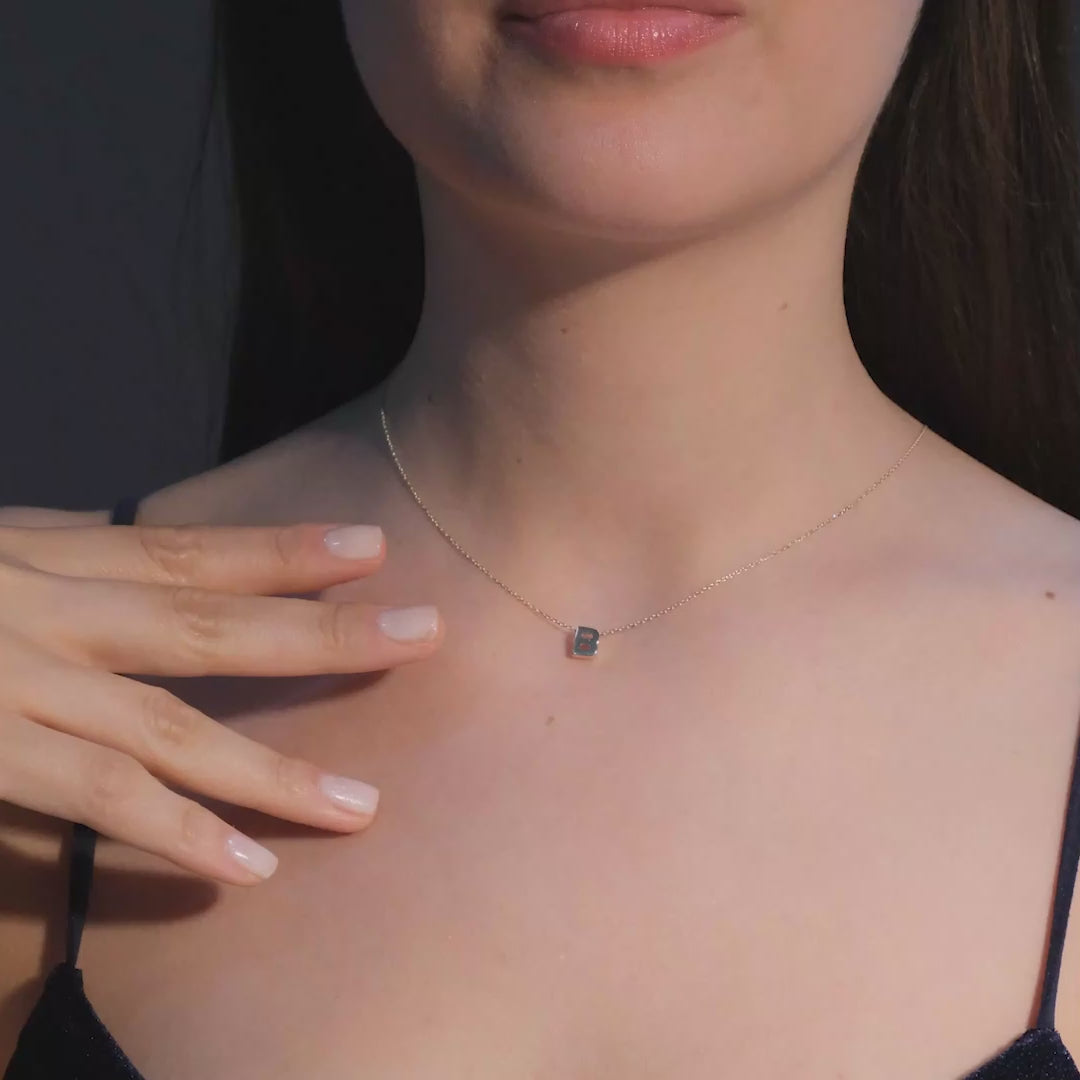 Gold Initial Necklace
