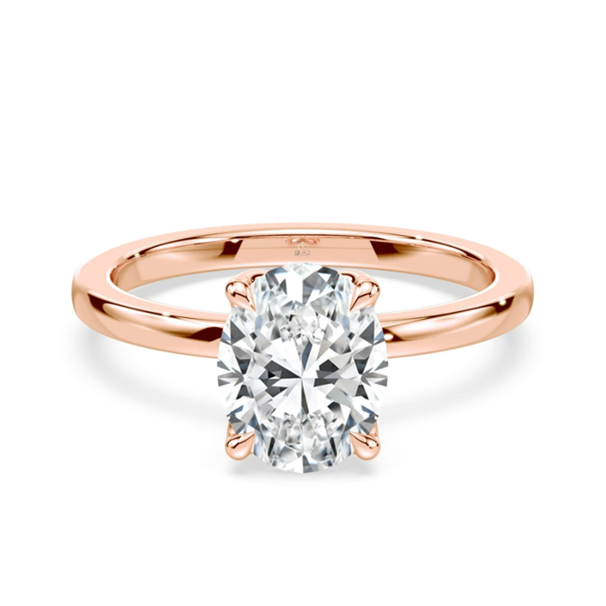 Oval · Rose Gold